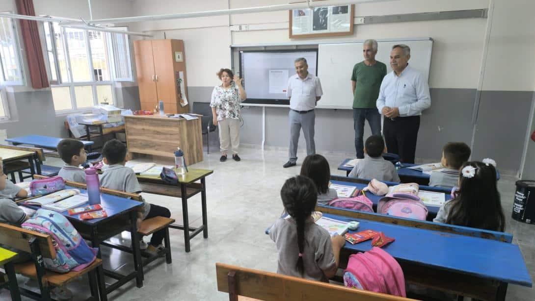 Başlamış İlk/Ortaokulu, Kızlarçayı Ortaokulu, Ali Rıza Büyüker Ortaokulu, Yunus Emre İlkokulu ve Kuyuluk İlkokulu ziyaret edildi.